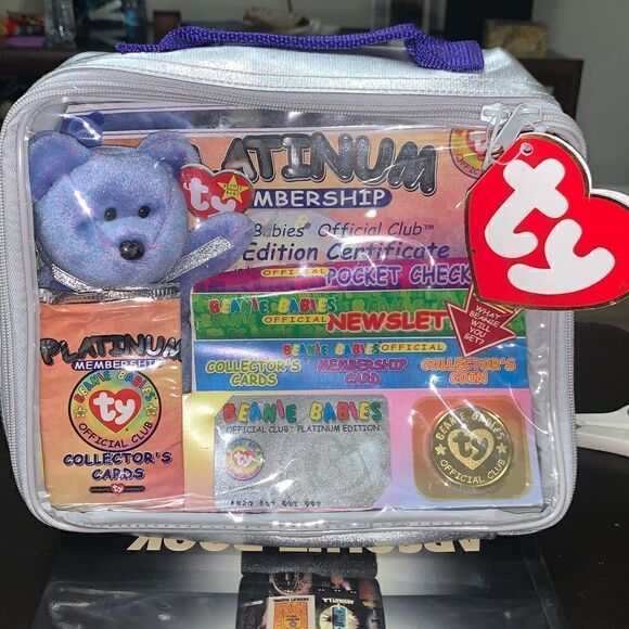 TY Beanie Baby Official Club Platinum Membership - Picture 1 of 4